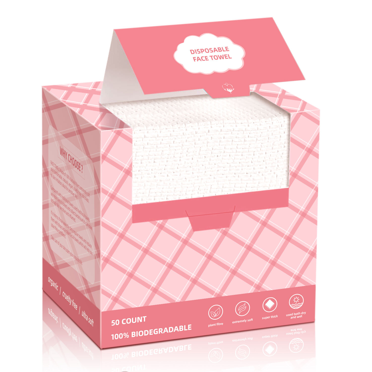 ผ้าขนหนูเช็ดหน้า ขนาด 10