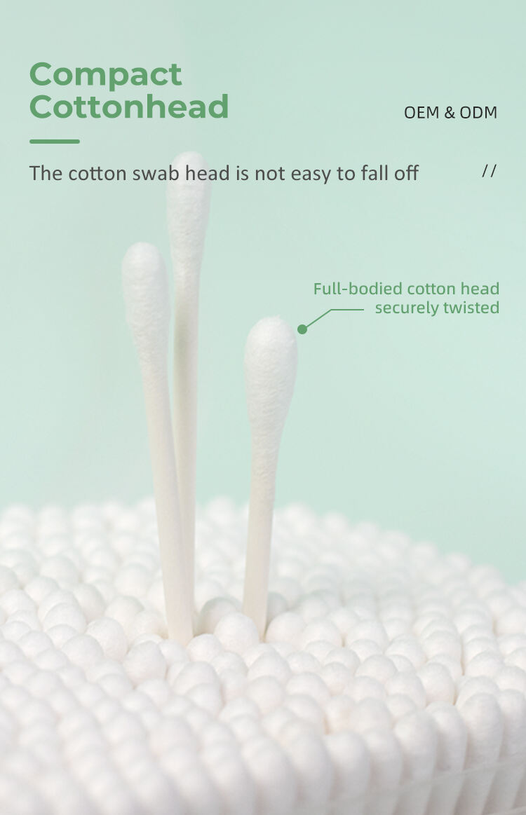  Cotton Swabs for Personal Hygiene and Baby Care, 300 Count, 1 Pack