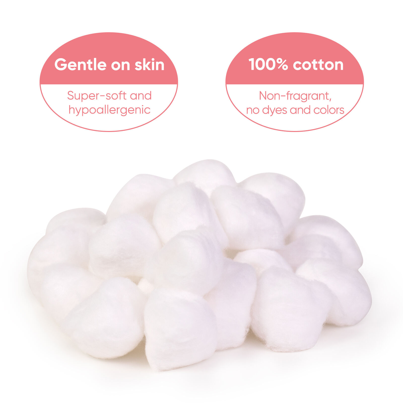 Double-Sided Exfoliating Cotton Pads for Deep Cleansing & Makeup Application