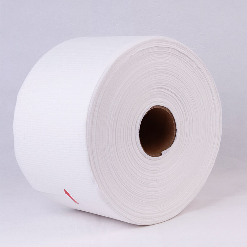 Custom 40-320GSM Spunlace Nonwoven Fabric Rolls Breathable and Waterproof Cotton for Wet Wipes Bags Agriculture Plain Style