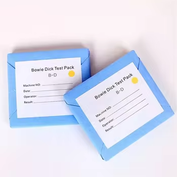 Autoclave Test Pack for Steam Sterilization - Bowie-Dick Test Kit for Daily Air Removal Checks in Dental & Medical Clinics