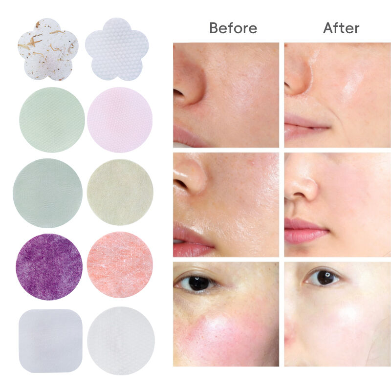 Підкладки для догляду за обличчям, підкладки для процедур на обличчі, сухі бавовняні підкладки, підкладки для процедур на обличчі