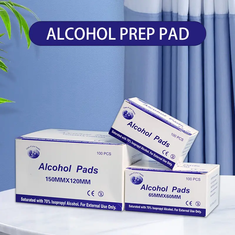 What are the key benefits of using alcohol pads in medical and cosmetic applications?