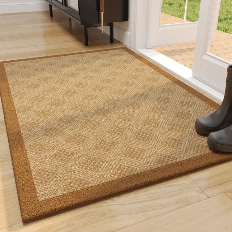 Custom-Sized Anti-Slip Waterproof PVC Coil Carpets - Durable Indoor/Outdoor Entrance Mats, Printed Welcome Door Mats for Home and Office supplier