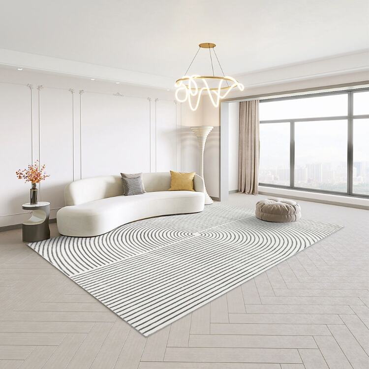 Inspired Jute Rugs - Handwoven Woolen Carpet for Hotel and Home, Center Floor Rug for Living Room