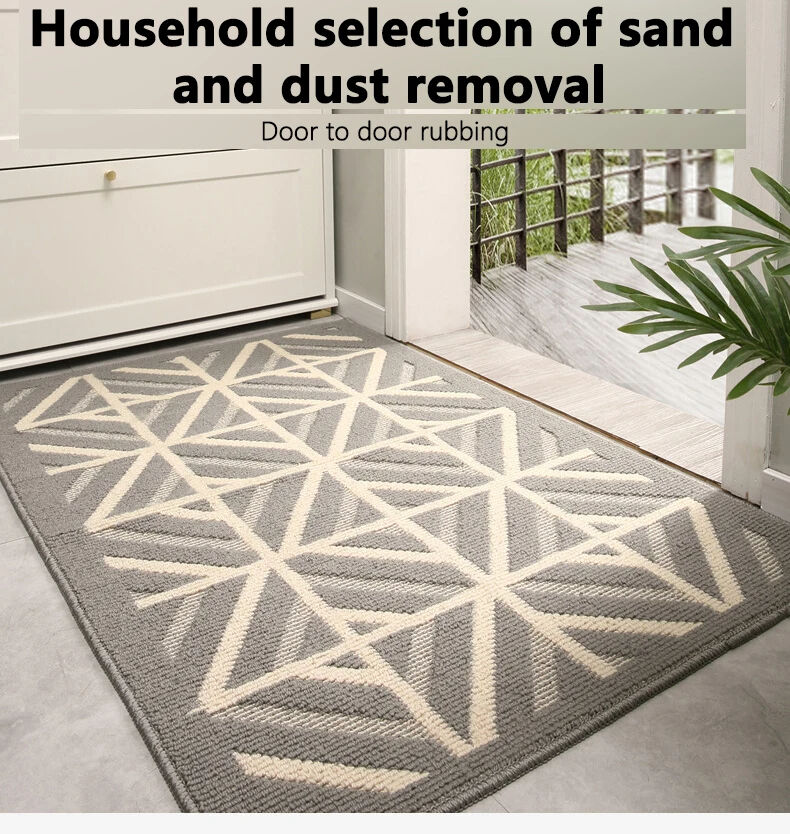 Hand Woven Hemp Rug - Hand Knotted Wool Floor Mat, Super-Microfiber Door Mat, Modern Living Room Floor Rug, Ideal for Entrance and Bedroom Area Rugs manufacture