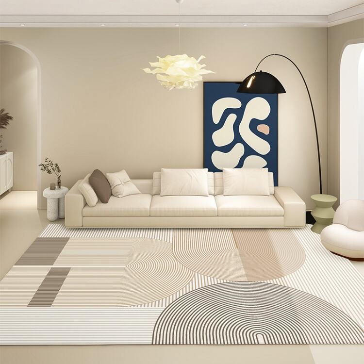 Luxurious Custom 3D Printed Rugs - Extra Large, Non-Slip Living Room Carpets with Modern Design