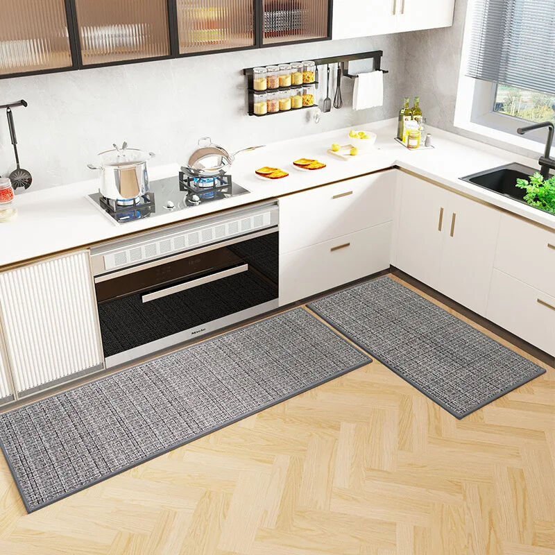 Top-Selling Oil-Absorbent Kitchen Mats - Customizable Anti-Fatigue Super-Microfiber Floor Mats, Non-Slip Door Mat and Rug for Kitchen, Entrance, and Home Interiors manufacture