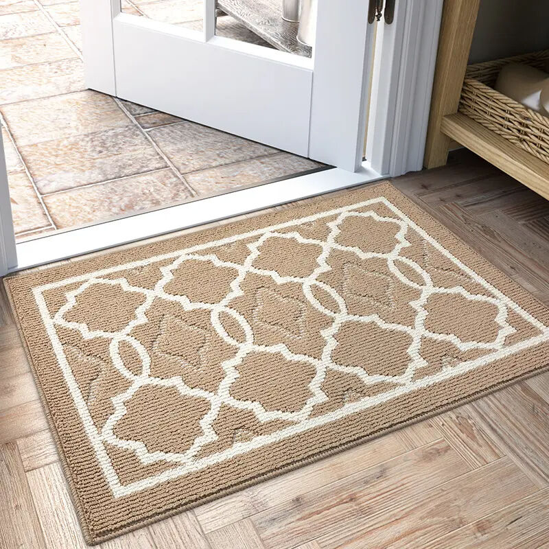 Hot Sale Super Absorbent Microfiber Entrance Door Mat - Clean Indoor Floor Mat for Absorb Water, Non-Slip Door Rug, Ideal Floor Rugs for Bedroom, Living Room, and Entrance