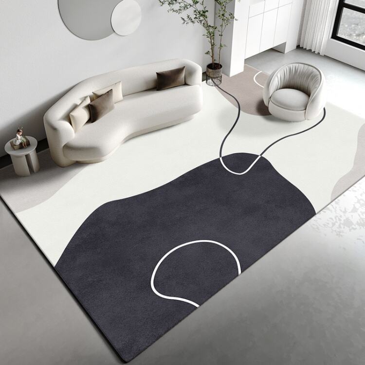 New Non-Slip Faux Cashmere Carpet - Thickened Bedroom Rug, Large Living Room Area Rugs supplier