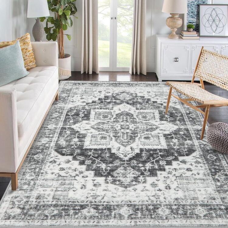 MU Wholesale - Large Soft Touch Living Room Carpets and Rugs, Moroccan/Persian Style High-Quality Area Rugs for Home Decor supplier