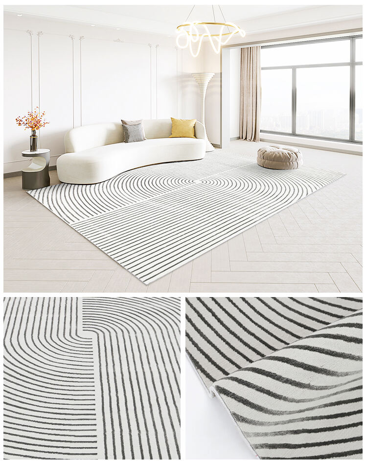 Inspired Jute Rugs - Handwoven Woolen Carpet for Hotel and Home, Center Floor Rug for Living Room manufacture