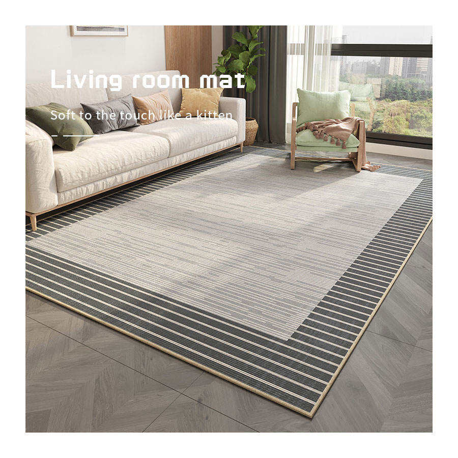 Elegant Living Room Carpets - High-Quality Rugs with Anti-Slip Backing, Stylish Decor for Your Home, Plush Area Rug manufacture