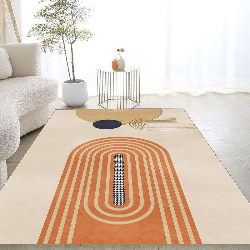 Nordic Inspired Luxury Living Room Carpets - Simple, Easy Care, Stain-Resistant Abstract Rugs for Modern Home Decor factory