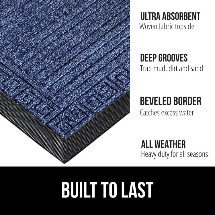 Eco-Friendly Shoe Scraper Door Mat - Low Profile Non-Slip Entrance Mat, Premium Quality Dirt Trapper for Home, Ideal for Entryway and Indoor/Outdoor Use supplier