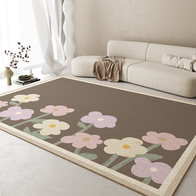 Instagram-Style High-End Minimalist Living Room Carpet - Bedroom Tea Table Area Rug, Modern Floor Covering for Stylish Home Decor details