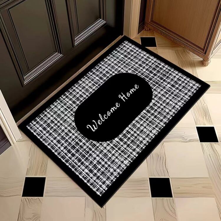 Luxury Crystal Velvet Home Door Mat - Thick, Non-Slip, Machine Washable Entrance Rug, Perfect for Indoor and Outdoor Use, Ideal Welcome Mat for Your Home Entrance supplier