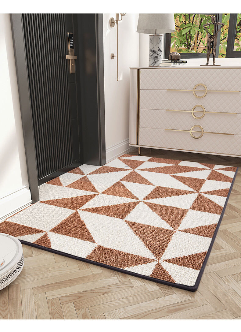 Custom Non-Slip Entrance Door Mat - High Absorbency Rubber-Backed Door Rug, Perfect for Welcoming Guests supplier