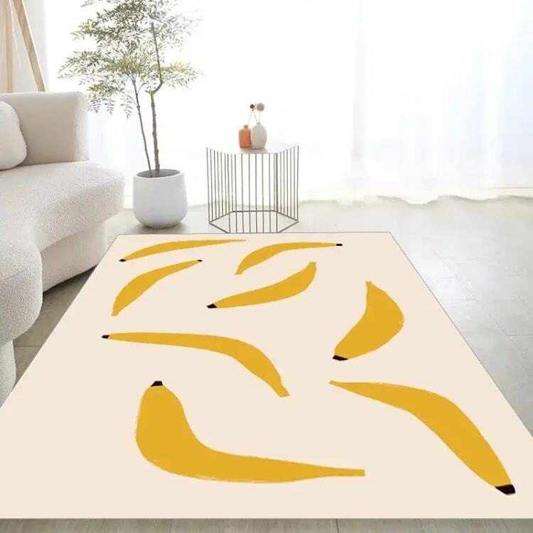 Stylish Living Room Carpet - Large, Soft, Non-Slip Rug for Modern Home Decor details