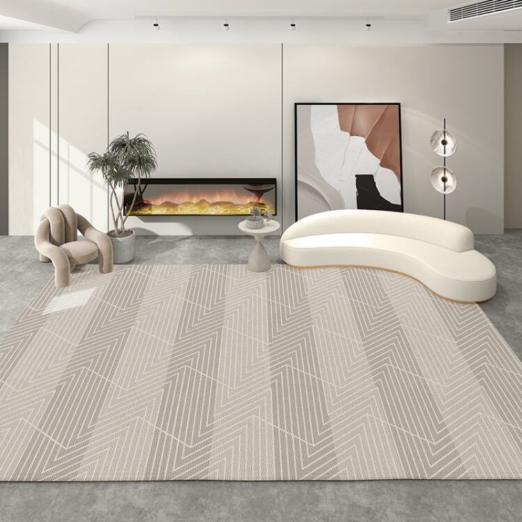 Luxurious Custom 3D Printed Rugs - Extra Large, Non-Slip Living Room Carpets with Modern Design details