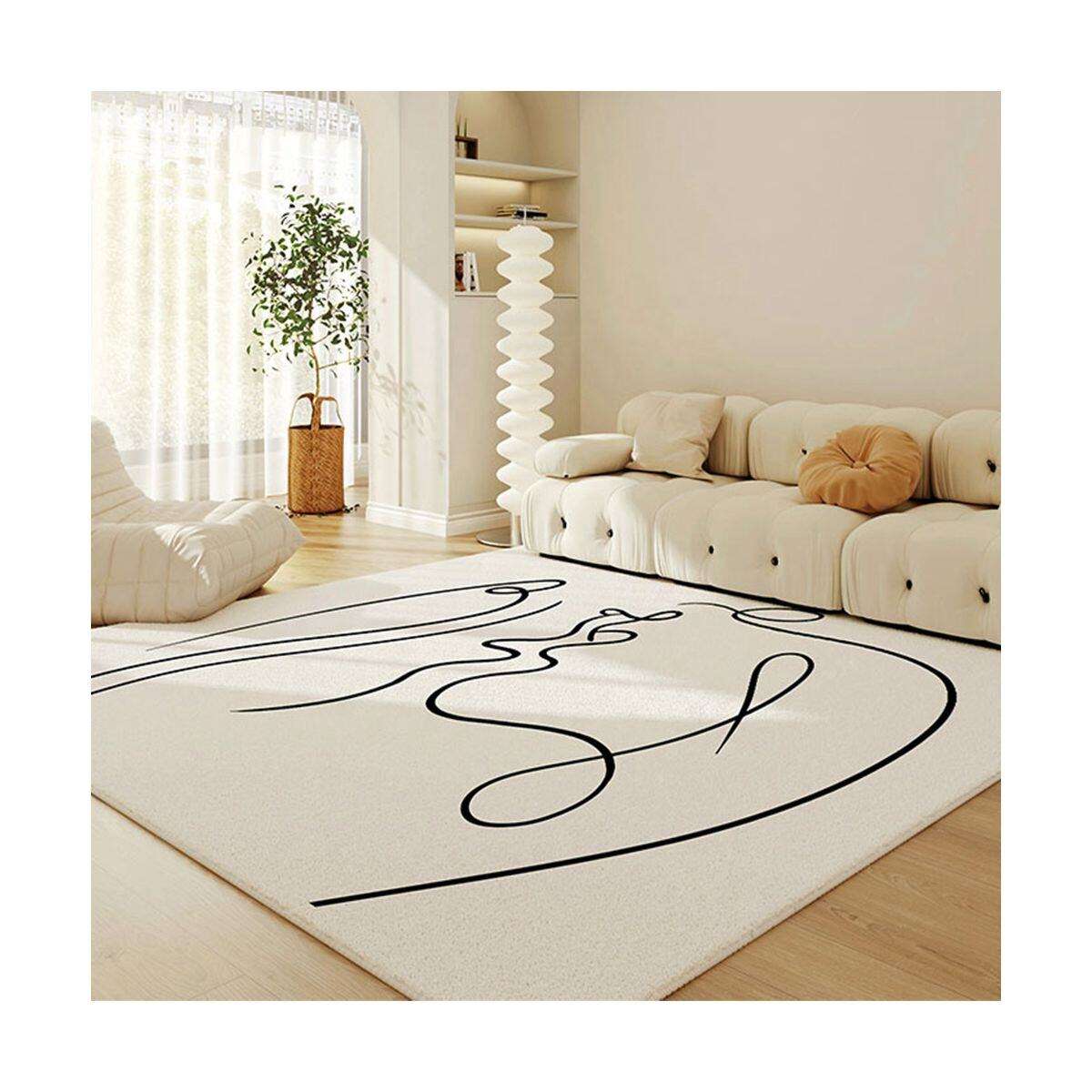 Wholesale Faux Wool Area Rugs - Modern Bedroom Living Room Carpets, Home Decoration Floor Coverings, Soft Rugs for Stylish Spaces