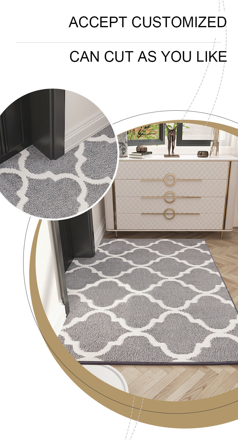 Custom Non-Slip Entrance Door Mat - High Absorbency Rubber-Backed Door Rug, Perfect for Welcoming Guests supplier