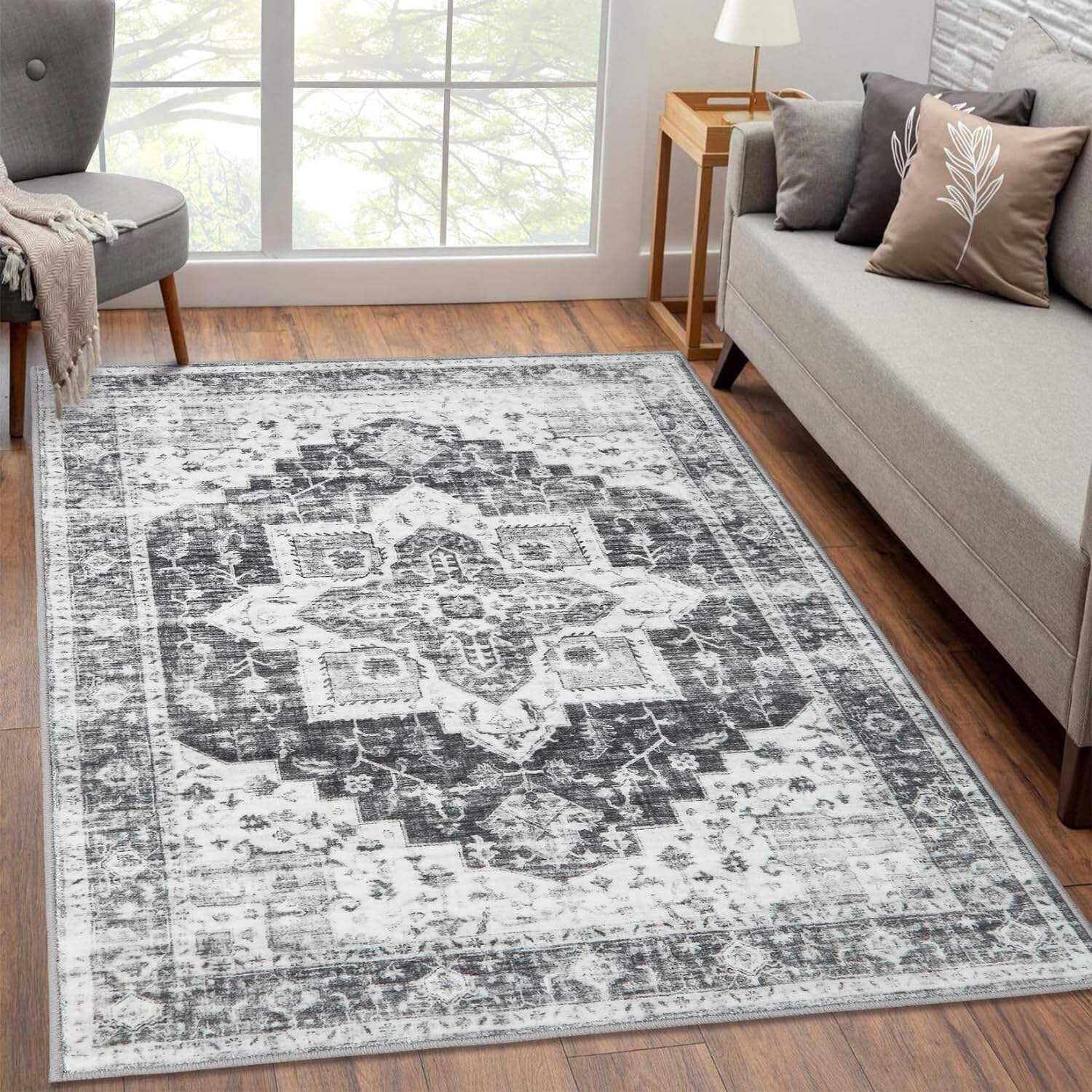 MU Wholesale - Large Soft Touch Living Room Carpets and Rugs, Moroccan/Persian Style High-Quality Area Rugs for Home Decor