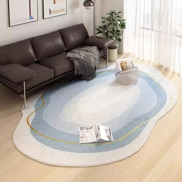 Custom Modern Rugs - Non-Slip Simple Style Living Room and Bedroom Carpets, Soft Area Rugs for Contemporary Home Decor manufacture