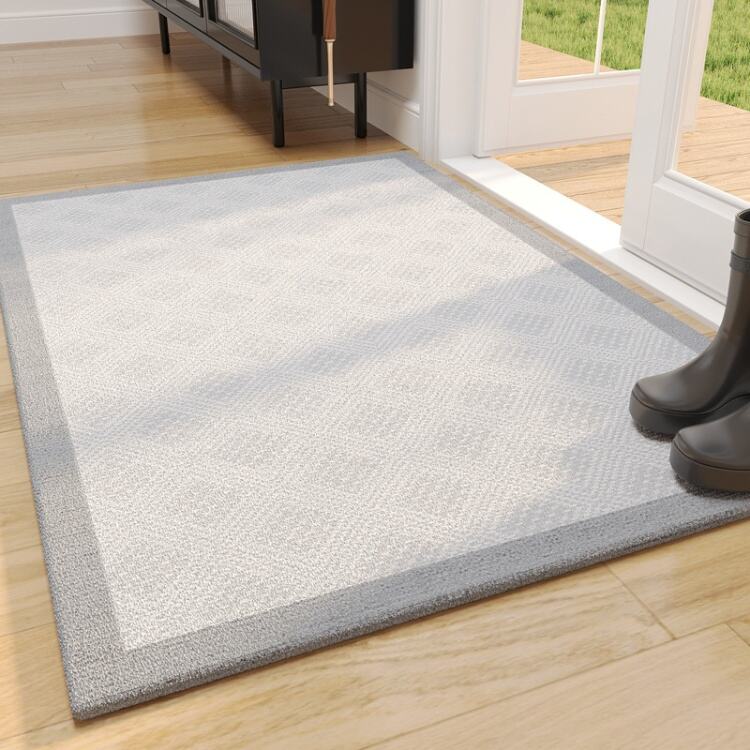 Custom-Sized Anti-Slip Waterproof PVC Coil Carpets - Durable Indoor/Outdoor Entrance Mats, Printed Welcome Door Mats for Home and Office factory