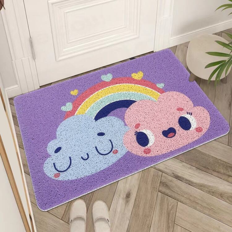 New arrival Washable Non-Slip Outdoor Carpet 3D Printing Rectangle Round Entry door mats for home doormat Custom welcome mat manufacture