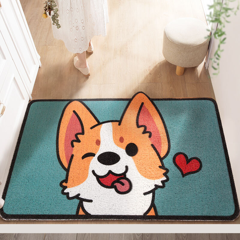 Cartoon PVC Door Mat - Anti-Slip, Durable, and Damp-Proof Entrance Rug, Perfect for Home, Office, and Hotel factory