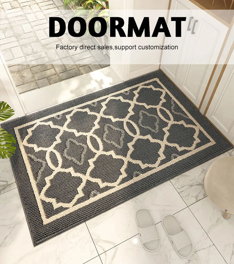 Hot Sale Super Absorbent Microfiber Entrance Door Mat - Clean Indoor Floor Mat for Absorb Water, Non-Slip Door Rug, Ideal Floor Rugs for Bedroom, Living Room, and Entrance details