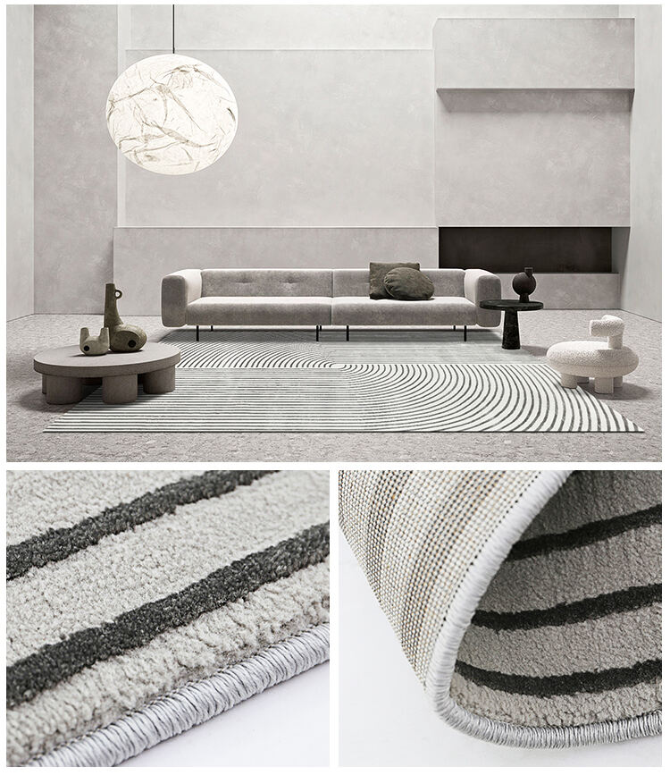 Inspired Jute Rugs - Handwoven Woolen Carpet for Hotel and Home, Center Floor Rug for Living Room factory