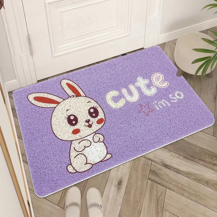 New arrival Washable Non-Slip Outdoor Carpet 3D Printing Rectangle Round Entry door mats for home doormat Custom welcome mat details