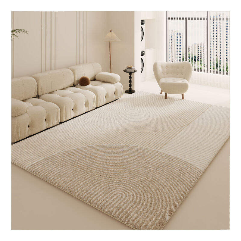 Factory Direct Soft Nordic Style Living Room Carpet - Simple Design Fluffy Rugs, Absorbent Area Rug for Home Decor, Machine Washable Floor Covering