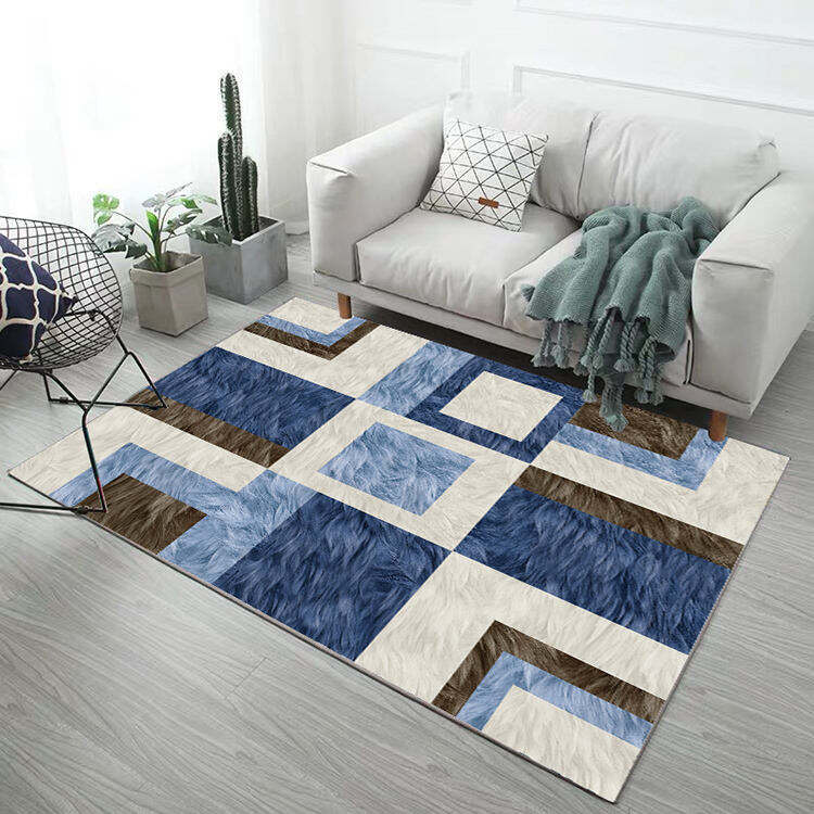 Best-Selling 3D Printed Persian-Style Area Rug - Classic Design Anti-Slip Living Room Carpet, Home Floor Decor for Bedroom and Living Spaces supplier