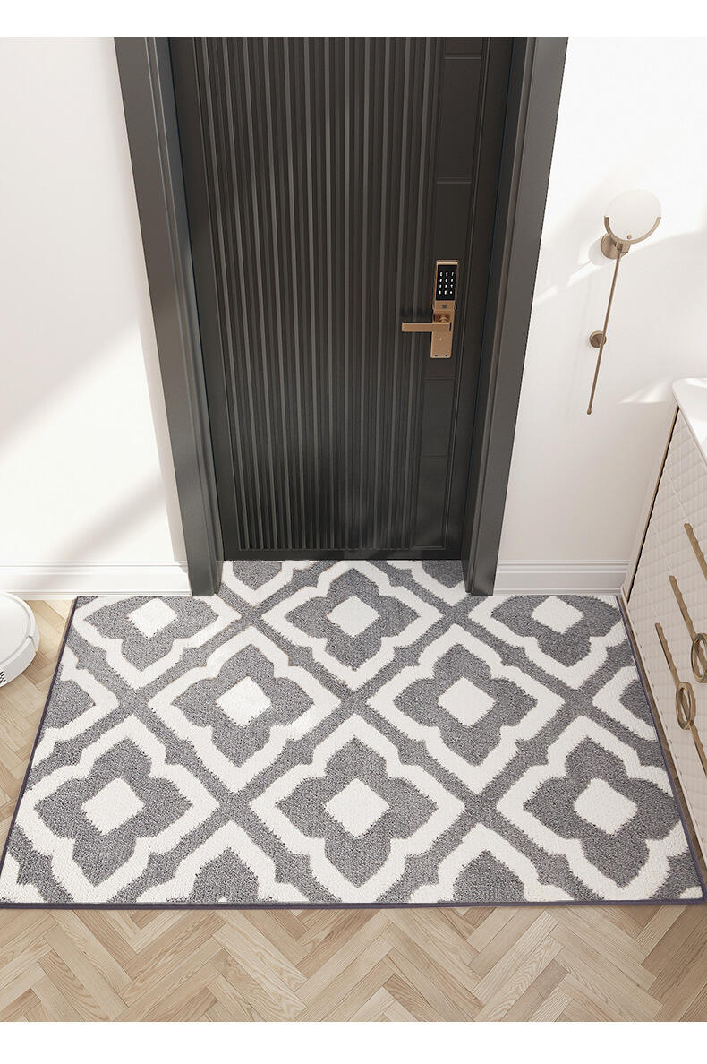 Custom Non-Slip Entrance Door Mat - High Absorbency Rubber-Backed Door Rug, Perfect for Welcoming Guests factory