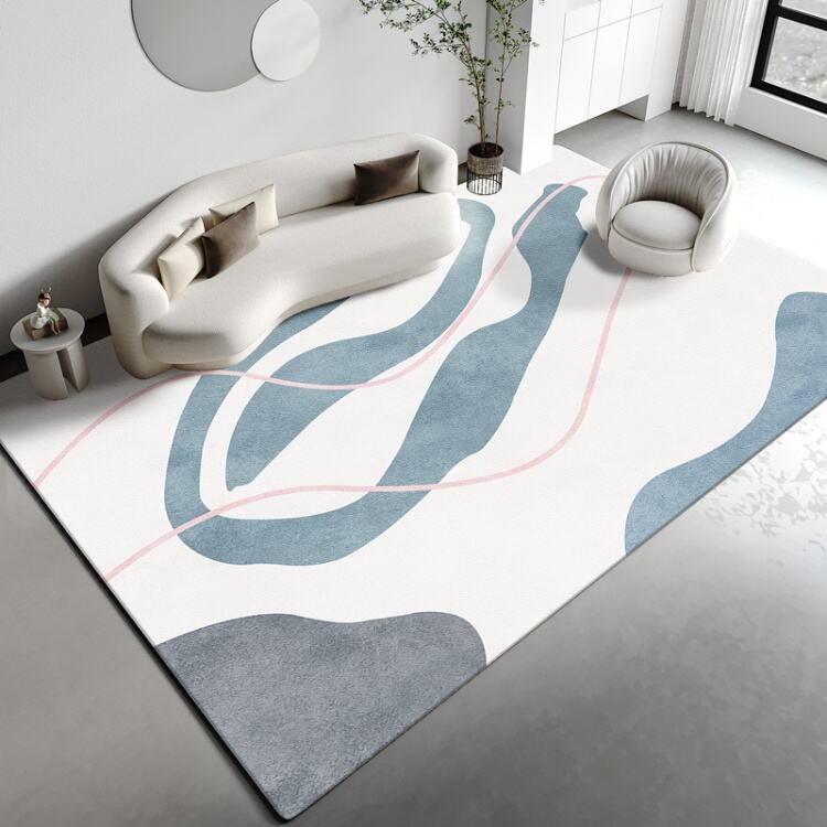 New Non-Slip Faux Cashmere Carpet - Thickened Bedroom Rug, Large Living Room Area Rugs manufacture