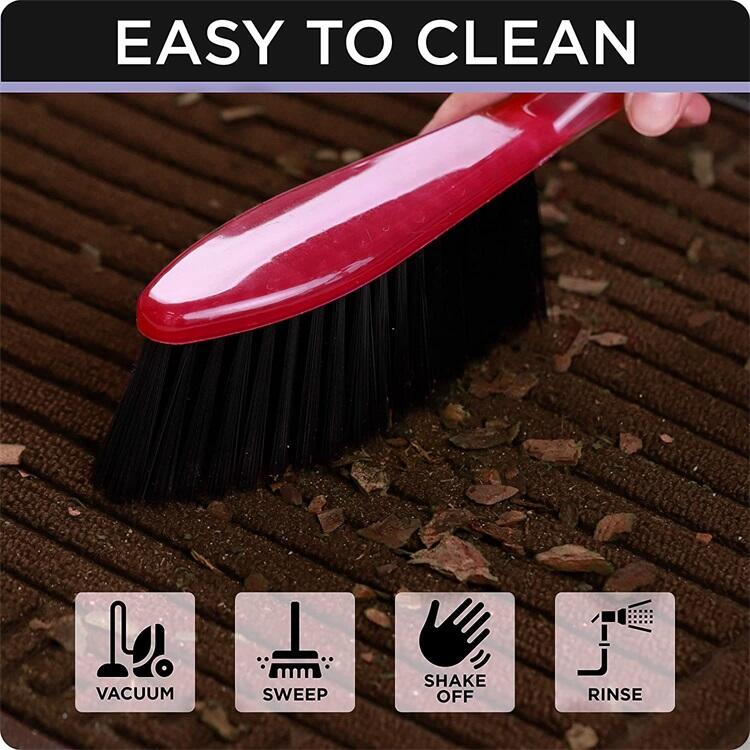 Eco-Friendly Shoe Scraper Door Mat - Low Profile Non-Slip Entrance Mat, Premium Quality Dirt Trapper for Home, Ideal for Entryway and Indoor/Outdoor Use supplier