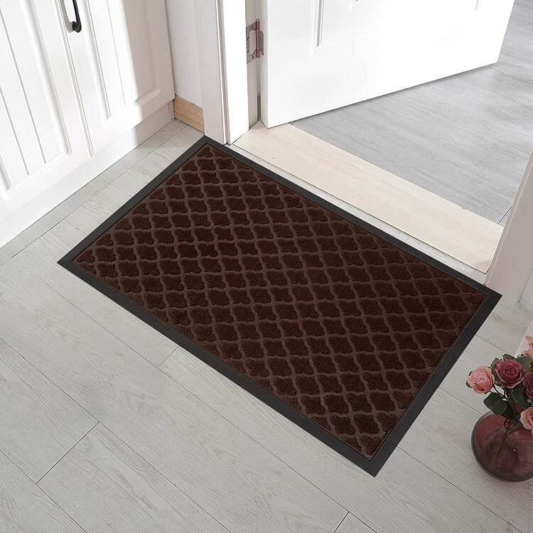 High-Quality Geometric Design Polypropylene Door Mat - Heavy-Duty Entrance Mat, Anti-Slip Outdoor and Indoor Welcome Mat for Dogs, Durable and Stylish Door Mat for Home Entrance supplier