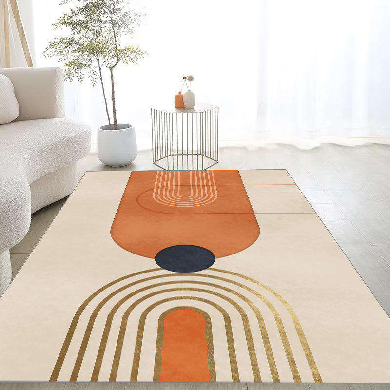 Nordic Inspired Luxury Living Room Carpets - Simple, Easy Care, Stain-Resistant Abstract Rugs for Modern Home Decor factory