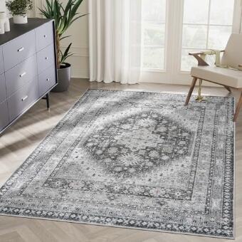 MU Nordic Velvet Living Room Carpet - Customizable Bohemian Style Shaggy Rug for Bedroom and Living Spaces details