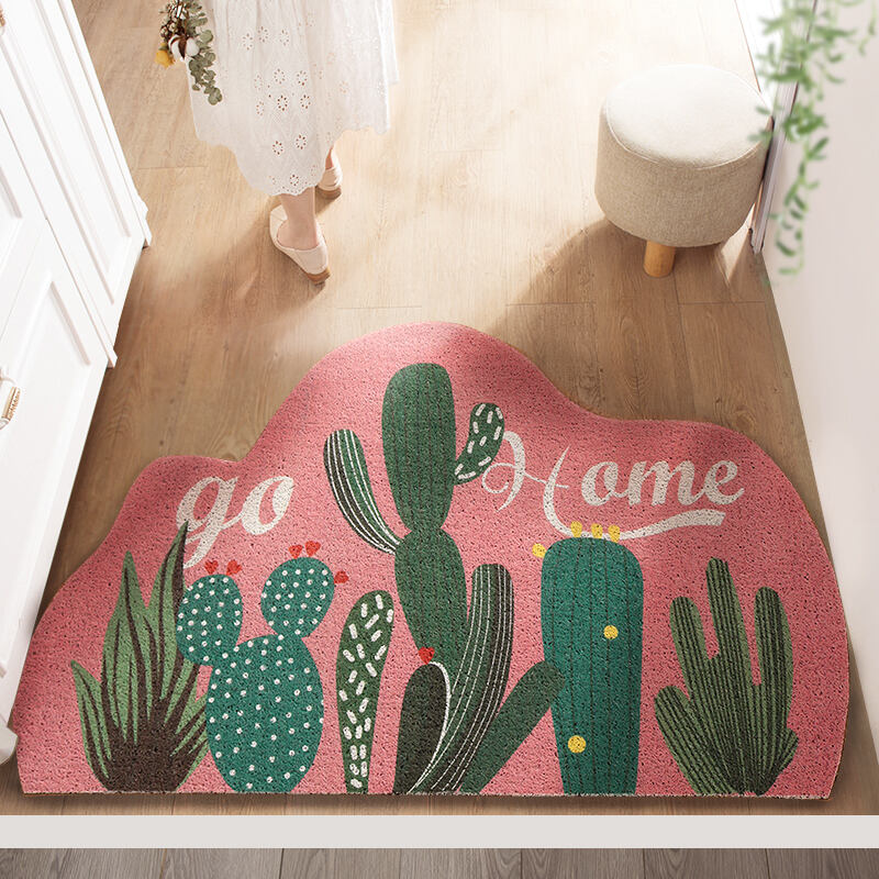 Cartoon PVC Door Mat - Anti-Slip, Durable, and Damp-Proof Entrance Rug, Perfect for Home, Office, and Hotel factory