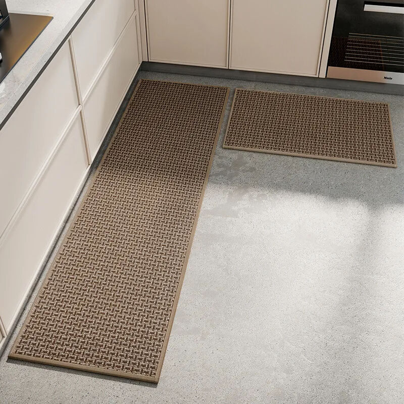 Top-Selling Oil-Absorbent Kitchen Mats - Customizable Anti-Fatigue Super-Microfiber Floor Mats, Non-Slip Door Mat and Rug for Kitchen, Entrance, and Home Interiors manufacture