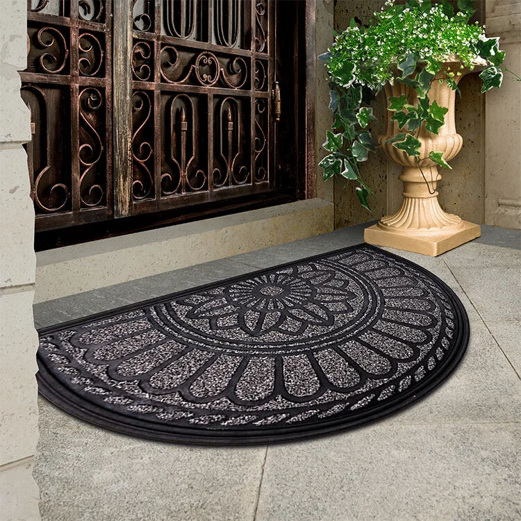 High-Traffic Entrance Outdoor and Indoor Floor Mat - Non-Slip Super-Microfiber Door Mat and Rug, Ideal Floor Rug for Home, Entrance, Bedroom, and Living Room details