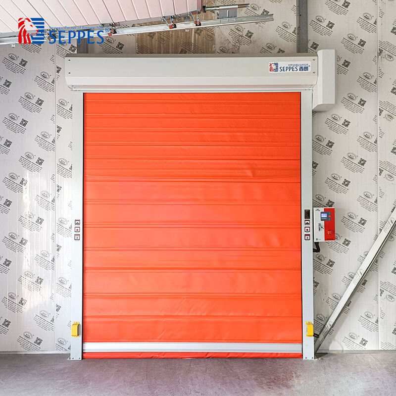 Insulated high speed door