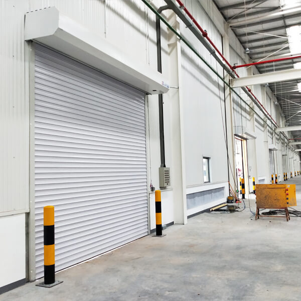 Aluminum roller shutter door