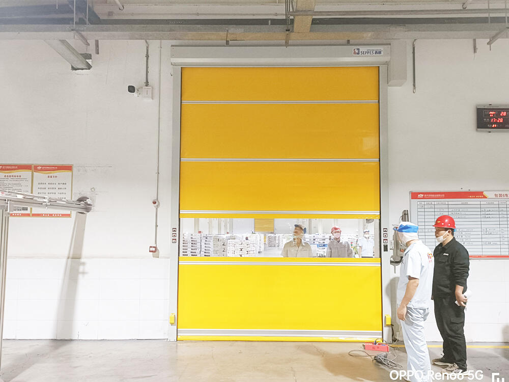 Keeping up with the intelligent era, SEPPES Industry launches the eighth generation of intelligent rapid rolling door