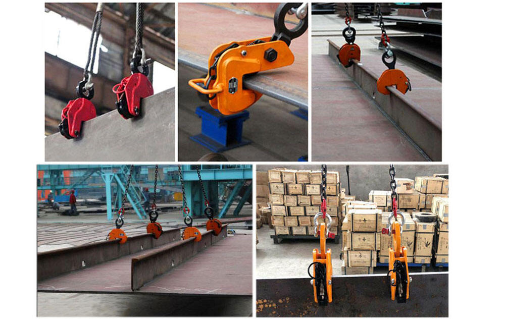 kml 1t 10t horizontal lifting clamp for lifting and transport of steel plates-53