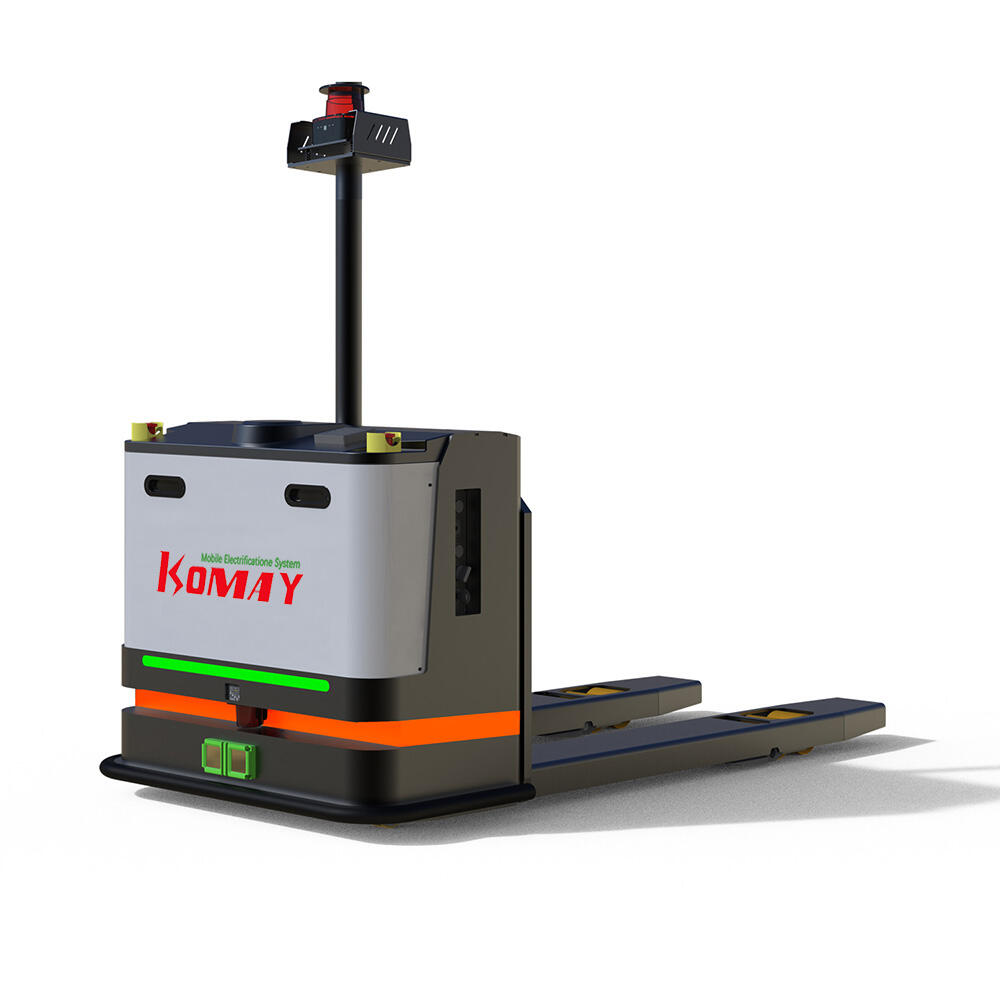 Automated Guided Vehicle Laser Forklift AGV for Material Handling